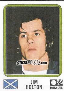 Sticker Jim Holton - FIFA World Cup München 1974 - Panini