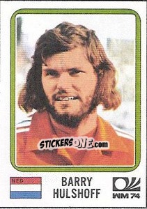 Sticker Barry Hulshoff - FIFA World Cup München 1974 - Panini