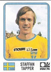 Sticker Staffan Tapper - FIFA World Cup München 1974 - Panini