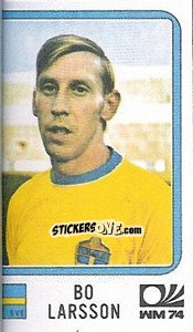 Sticker Bo Larsson - FIFA World Cup München 1974 - Panini
