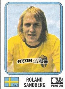 Figurina Roland Sandberg - FIFA World Cup München 1974 - Panini