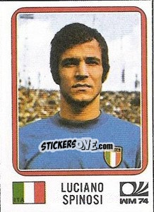 Figurina Luciano Spinosi - FIFA World Cup München 1974 - Panini