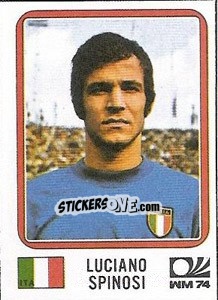 Sticker Luciano Spinosi - FIFA World Cup München 1974 - Panini