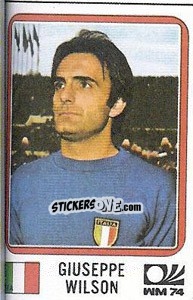 Sticker Giuseppe Wilson - FIFA World Cup München 1974 - Panini