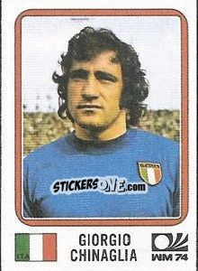 Sticker Giorgio Chinaglia - FIFA World Cup München 1974 - Panini
