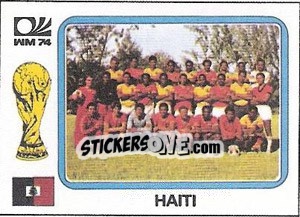 Sticker Echipa Haiti