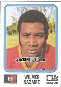 Figurina Wilmer Nazaire - FIFA World Cup München 1974 - Panini