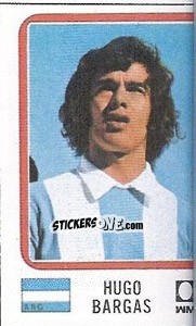 Cromo Hugo Bargas - FIFA World Cup München 1974 - Panini