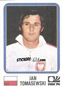 Sticker Jan Tomasewski - FIFA World Cup München 1974 - Panini