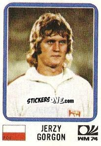 Sticker Jerzy Gorgon - FIFA World Cup München 1974 - Panini