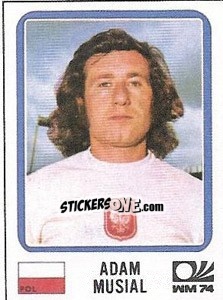 Figurina Adam Musial - FIFA World Cup München 1974 - Panini