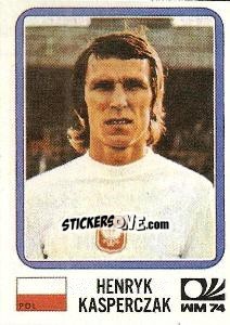 Cromo Hendyk Kasperczak - FIFA World Cup München 1974 - Panini