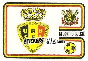 Sticker Belgium Badge - FIFA World Cup München 1974 n. 353 - Panini