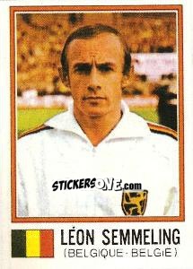 Sticker Leon Semmeling - FIFA World Cup München 1974 - Panini