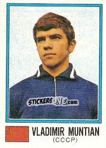 Sticker Vladimir Muntian - FIFA World Cup München 1974 - Panini