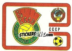 Figurina Ussr Badge - FIFA World Cup München 1974 - Panini