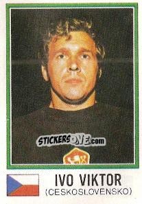 Sticker Ivo Viktor - FIFA World Cup München 1974 - Panini