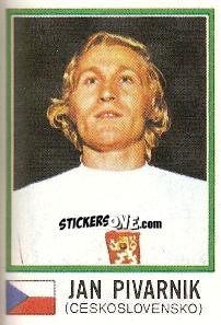 Sticker Jan Pivarnik - FIFA World Cup München 1974 - Panini