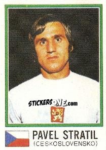 Cromo Pavel Stratil - FIFA World Cup München 1974 - Panini