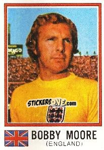 Cromo Bobby Moore - FIFA World Cup München 1974 - Panini