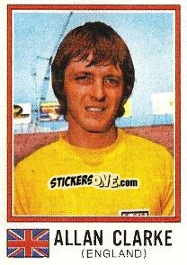 Sticker Allan Clarke - FIFA World Cup München 1974 - Panini