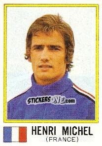 Cromo Henri Michel - FIFA World Cup München 1974 - Panini