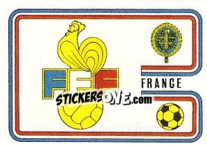 Figurina France Badge - FIFA World Cup München 1974 - Panini