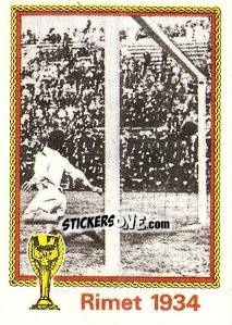 Sticker Italia - Cehoslovacia 2-1 - FIFA World Cup München 1974 n. 21 - Panini