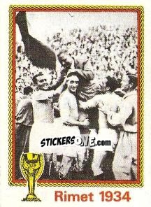 Sticker Italia The Champions - FIFA World Cup München 1974 - Panini