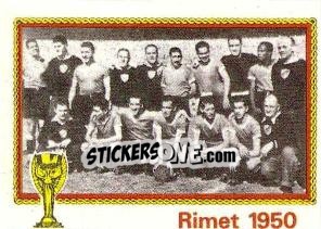 Sticker Uruguay 1950 - FIFA World Cup München 1974 n. 28 - Panini