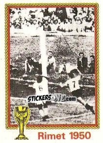 Sticker Uruguay-brazilia 2-1 - FIFA World Cup München 1974 - Panini