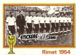 Sticker Germania 54 - FIFA World Cup München 1974 - Panini