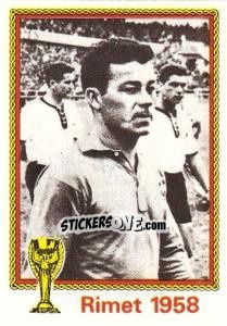 Sticker Just Fontaine (franta) - FIFA World Cup München 1974 n. 37 - Panini