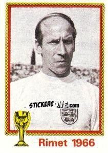 Sticker Bobby Charlton (anglia) - FIFA World Cup München 1974 - Panini