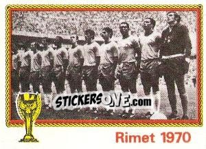Sticker Brazilia 70 - FIFA World Cup München 1974 - Panini