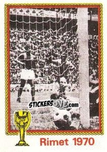 Sticker Brazilia - Italy 4-1 - FIFA World Cup München 1974 - Panini