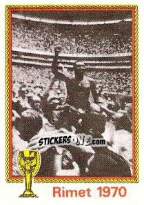 Sticker Pele (brazilia) - FIFA World Cup München 1974 n. 50 - Panini