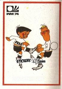 Sticker Mascots - FIFA World Cup München 1974 - Panini