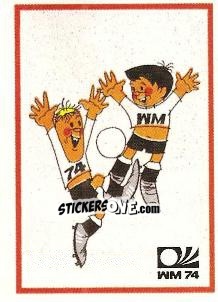 Sticker Mascots - FIFA World Cup München 1974 - Panini