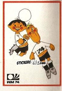 Figurina Mascots - FIFA World Cup München 1974 - Panini