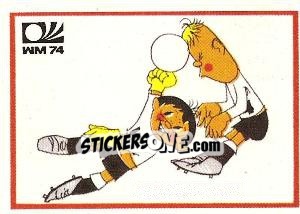 Sticker Mascots - FIFA World Cup München 1974 - Panini