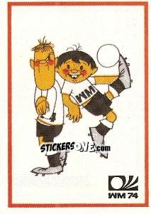 Figurina Mascots - FIFA World Cup München 1974 - Panini