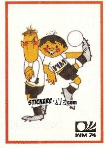 Cromo Mascots - FIFA World Cup München 1974 - Panini