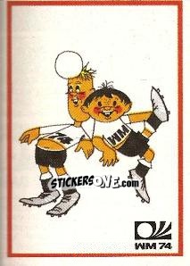Cromo Mascots - FIFA World Cup München 1974 - Panini