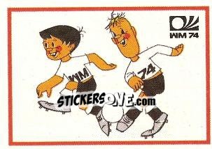Cromo Mascots - FIFA World Cup München 1974 - Panini