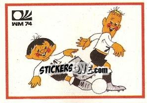 Sticker Mascots - FIFA World Cup München 1974 - Panini