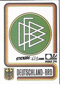Sticker Stema Germania - FIFA World Cup München 1974 n. 79 - Panini