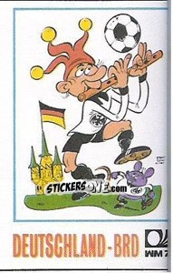 Cromo Mascota - FIFA World Cup München 1974 - Panini