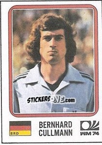 Sticker Bernard Cullmann - FIFA World Cup München 1974 - Panini
