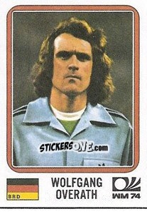 Cromo Wolfgang Overath